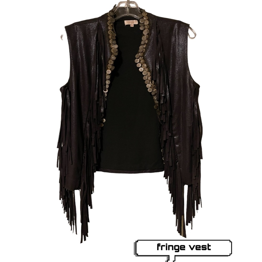 Fringe vest Ambika